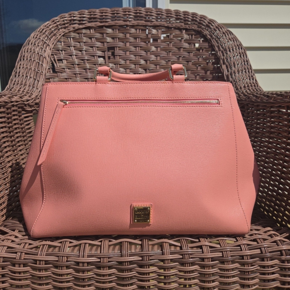 Dooney & Bourke Saffiano Leather Satchel